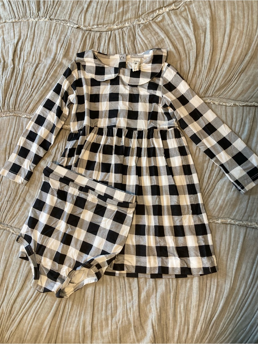 Kate Quinn Gingham dress set